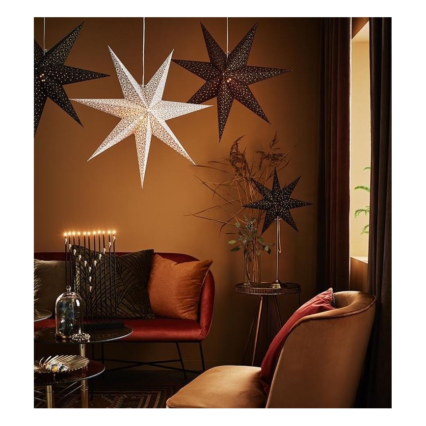 Markslöjd 705320 - Décoration de noël BAROQUE 1xE14/25W/230V 75 cm