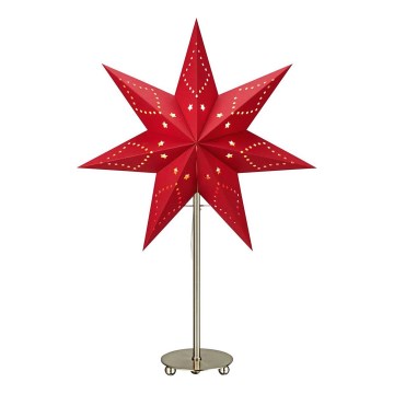 Markslöjd 705544 - Decorazione natalizia SATURNUS 1xE14/25W/230V 35 cm rosso