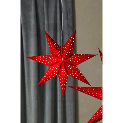 Markslöjd 705608 - Decorazione natalizia BLINK a LED, 0,2 W, 3x AA, diametro 45 cm, rossa