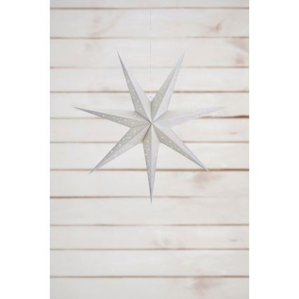 Markslöjd 705613 - Decorazione natalizia LED BLANK LED/0,4W/3xAA 75 cm argento