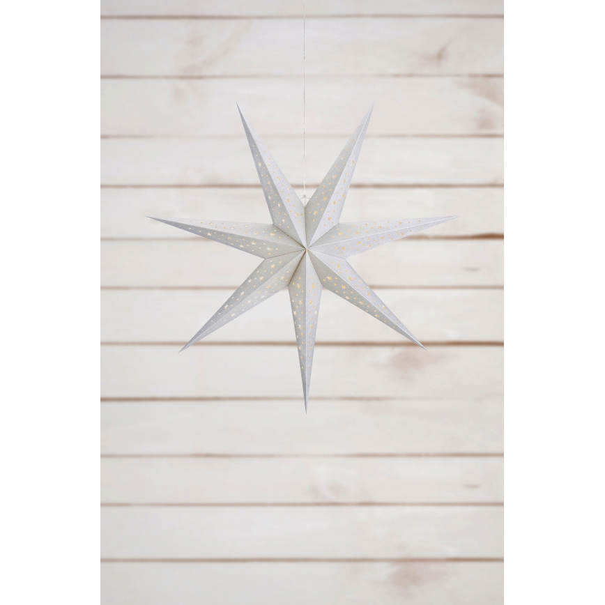 Markslöjd 705613 - Decorazione natalizia LED BLANK LED/0,4W/3xAA 75 cm argento