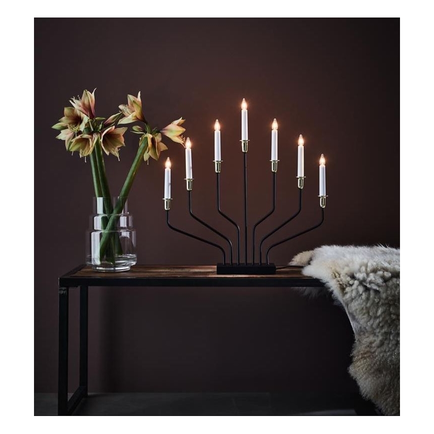 Markslöjd 705758 - Chandelier de noël BROSA XL 7xE10/3W/230V