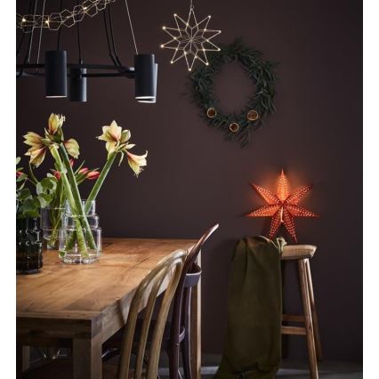 Markslöjd 705758 - Chandelier de noël BROSA XL 7xE10/3W/230V