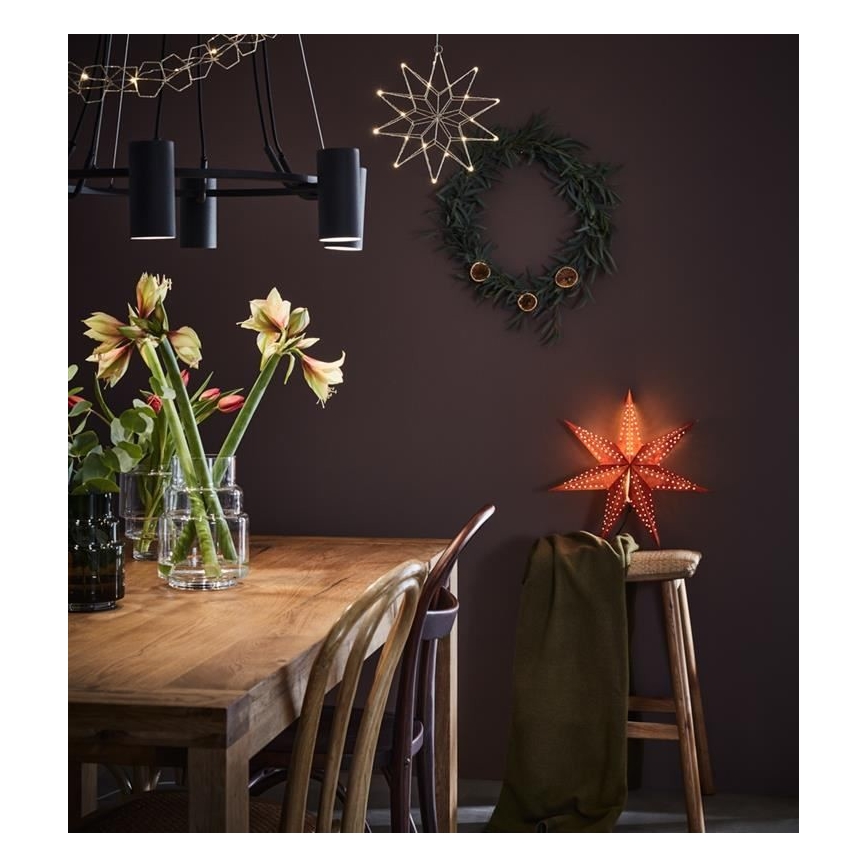 Markslöjd 705758 - Chandelier de noël BROSA XL 7xE10/3W/230V