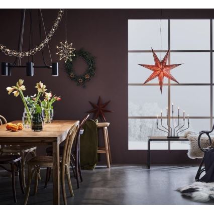 Markslöjd 705758 - Chandelier de noël BROSA XL 7xE10/3W/230V