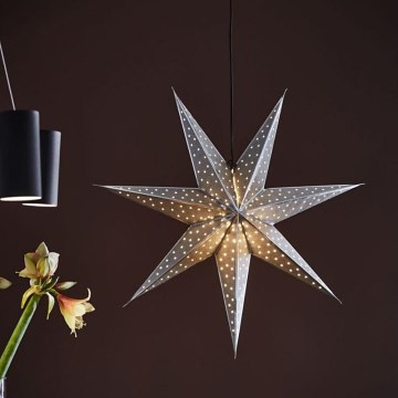 Markslöjd 705769 - Décoration de Noël GLITTER 1xE14/25W/230V d. 45 cm argent