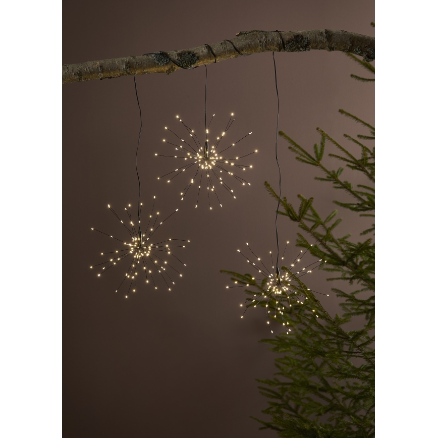 Markslöjd 705780 - Décoration de Noël LED extérieure METEOR LED/4,8W/230V IP44 blanc chaud