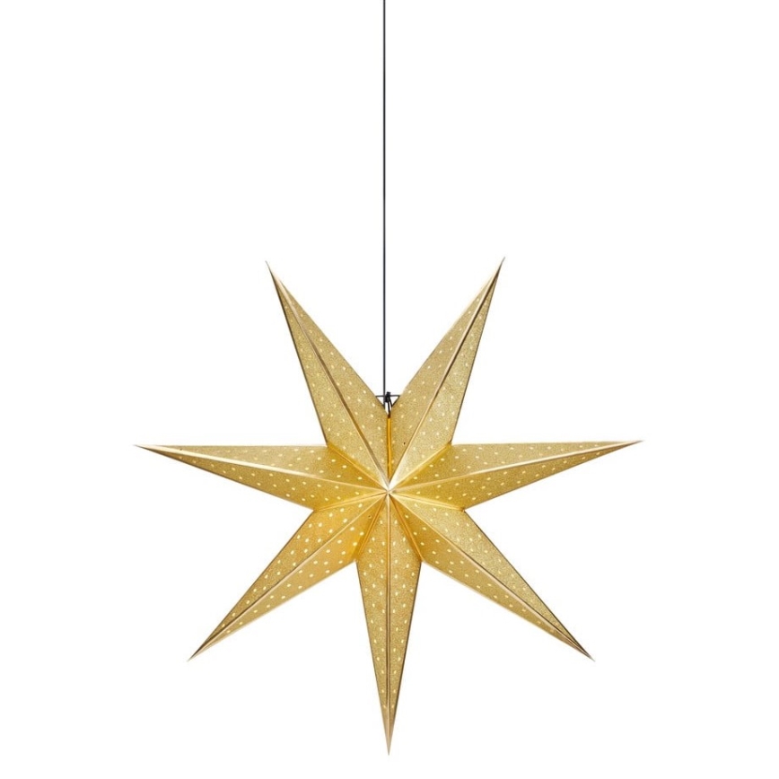 Markslöjd 705790 - Decorazione natalizia GLITTER 1xE14/25W/230V d. 75 cm oro