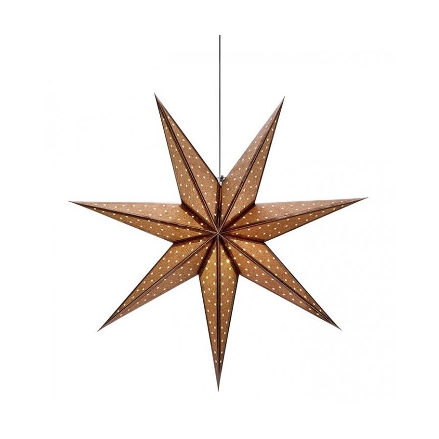 Markslöjd 705793 - Decorazione natalizia GLITTER 1xE14/25W/230V d. 45 cm bronzo