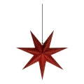 Markslöjd 705807 - Decorazione natalizia EMBLA 1xE14/6W/230V, Ø 45 cm, rosso
