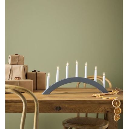 Markslöjd 705810 - Chandelier de noël ATLE 7xE10/3W/230V