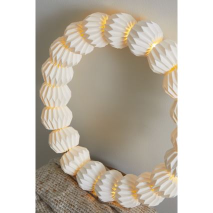Markslöjd 705814 - LED-Weihnachtsdekoration TUBBY LED/0,6W/3xAA weiß