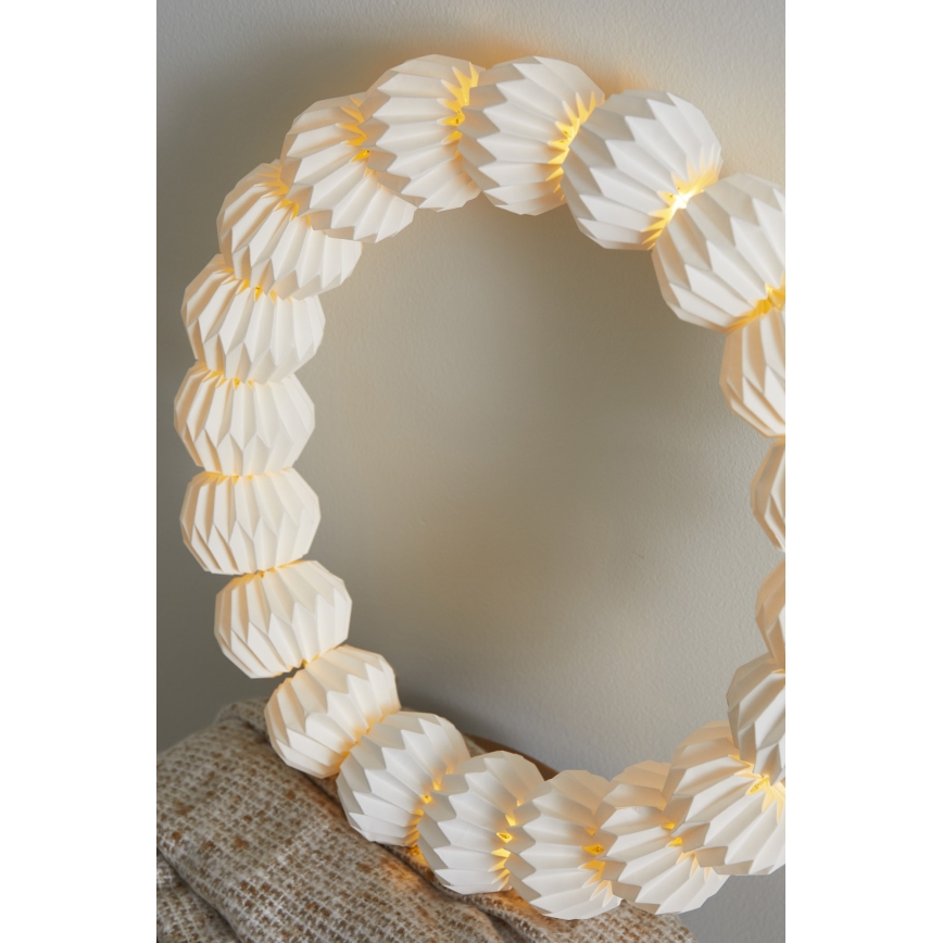 Markslöjd 705814 - LED-Weihnachtsdekoration TUBBY LED/0,6W/3xAA weiß