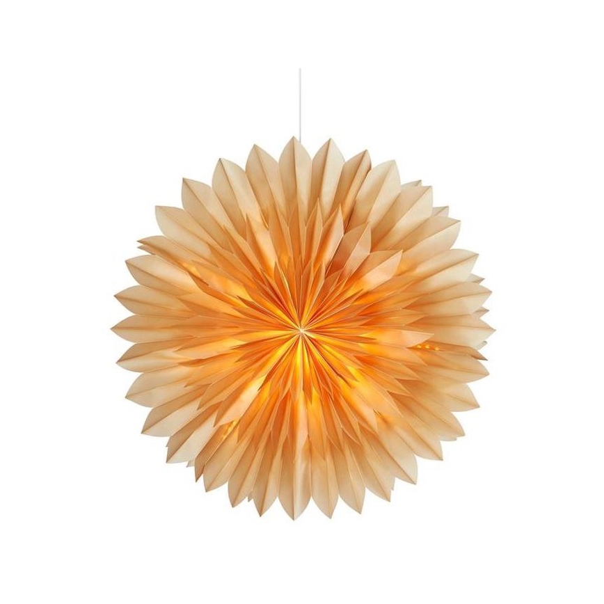 Markslöjd 705916 - Decorazione natalizia SOLINA 1xE14/25W/230V d. 58 cm bianco