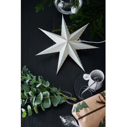 Markslöjd 705929 - Decorazione natalizia LIVELY 1xE14/6W/230V Ø 45 cm grigio