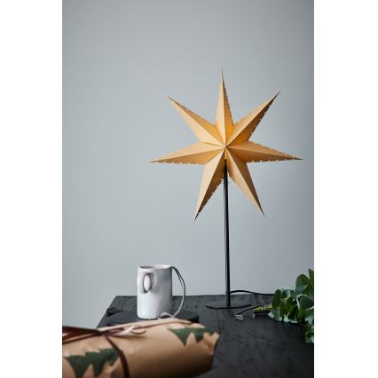 Markslöjd 705934 - Decorazione natalizia LIVELY 1xE14/6W/230V oro/nero