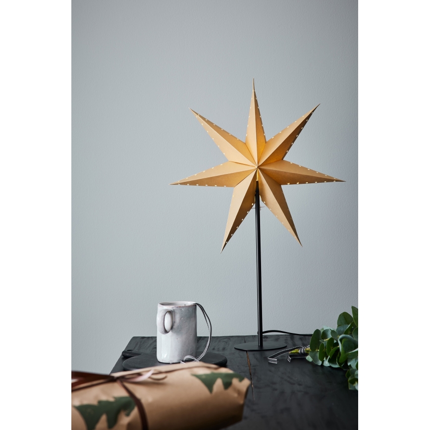Markslöjd 705934 - Decorazione natalizia LIVELY 1xE14/6W/230V oro/nero