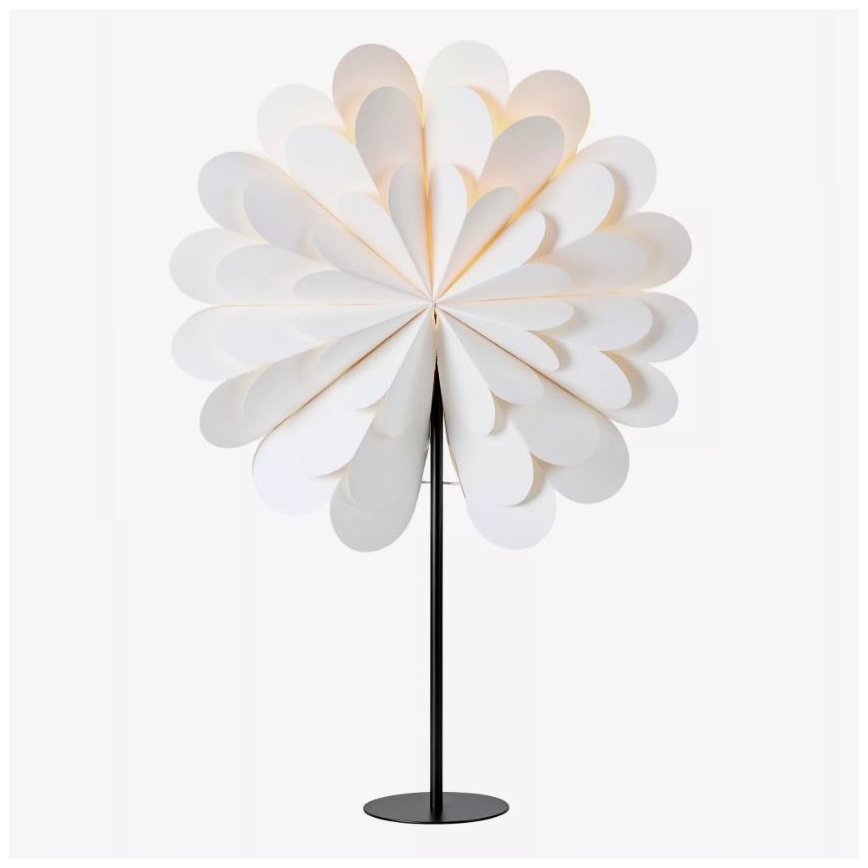 Markslöjd 705946 - Decorazione natalizia MARAVILLA 1xE14/25W/230V 68 cm bianca/nera