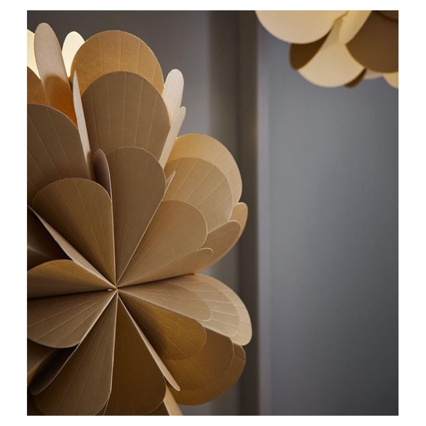 Markslöjd 705950 - Decorazione natalizia MARAVILLA 1xE14/25W/230V 68 cm oro/nero