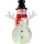 Markslöjd 706044 - Decorazione natalizia a LED FRANS LED/0,06W/3xAAA pupazzo di neve