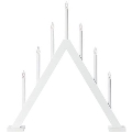 Markslöjd 706225 - Candelabro natalizio ARIELE 7xE10/3W/230V bianco