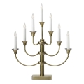 Markslöjd 706282 - Chandelier de Noël GYLLING 7xE10/3W/230V laiton