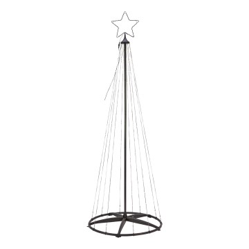 Markslöjd 706329 - LED-Außen-Weihnachtsdekoration ABETO 200xLED/2,7W/230V 2m IP44 schwarz