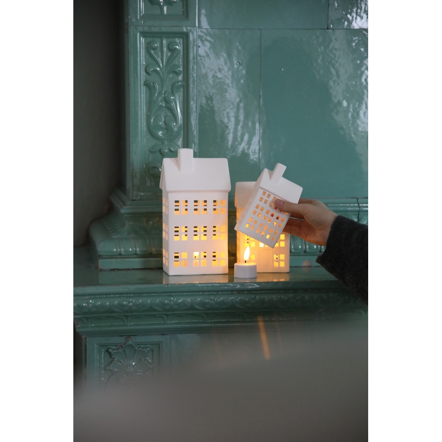 Markslöjd 706349 - Ensemble de 3 décorations de Noël LED rechargeables et dimmables ETON LED/0,1W/3,7V 150 mAh + télécommande