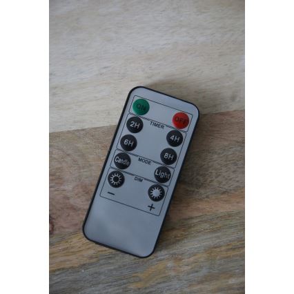 Markslöjd 706351 - Ensemble de 3 décorations de Noël rechargeables à LED dimmables MOLTON LED/0,1W/3,7V 150 mAh + télécommande