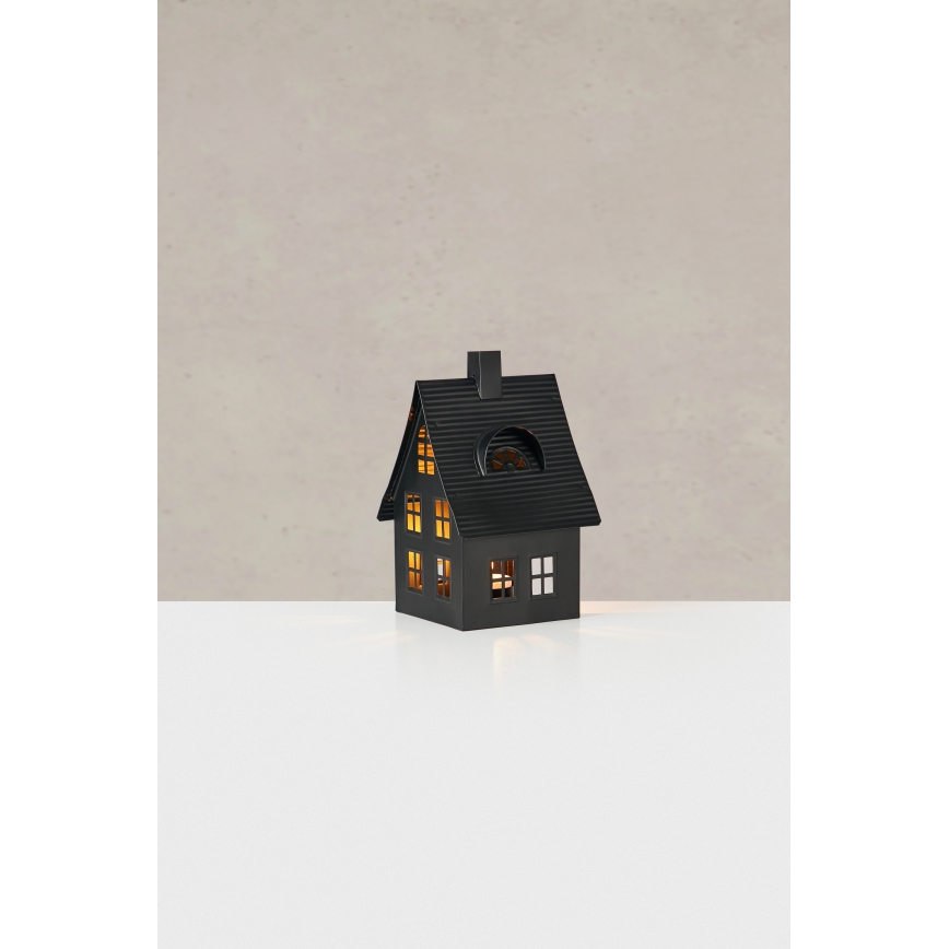 Markslöjd 706368 - Décoration LED de Noël LUTON LED/0,1W/1xCR2032 noire