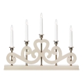 Markslöjd 706453 - Weihnachtsleuchter ENEBY 5xE10/3W/230V beige/messing