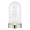 Markslöjd 706528 - LED Weihnachtsdekoration ISLA LED/0,06W/3xAA glänzendes Chrom/Rentier