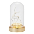 Markslöjd 706529 - Decorazione natalizia a LED ISLA LED/0,06W/3xAA ottone/renna