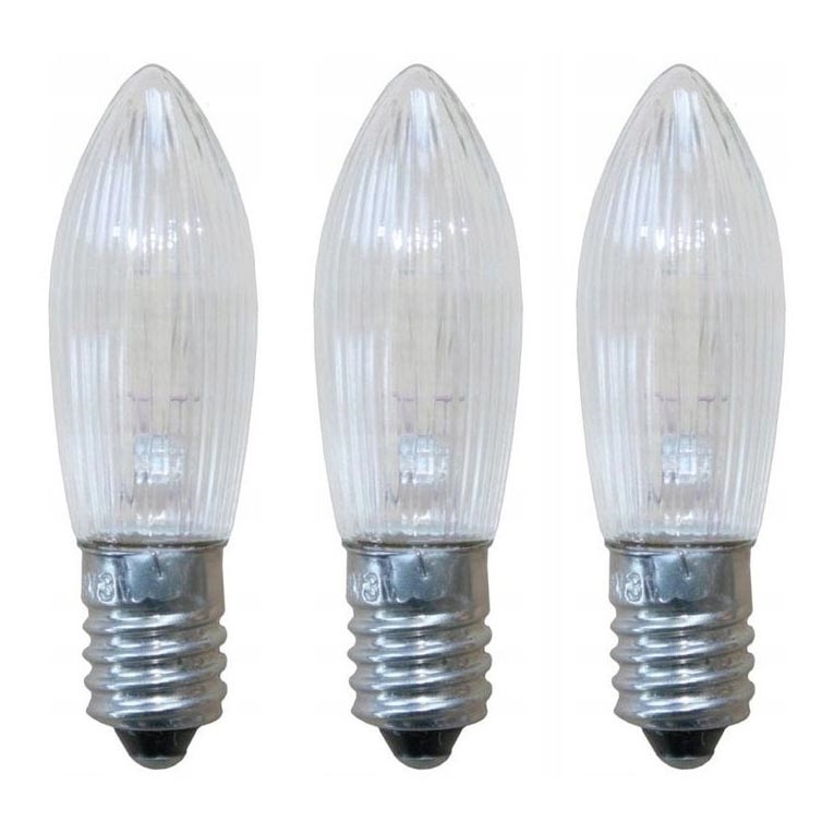 Markslöjd 8263 - SET 3x Lampadina natalizia TOPPLAMPA E10/3W/34V per uso intensivo
