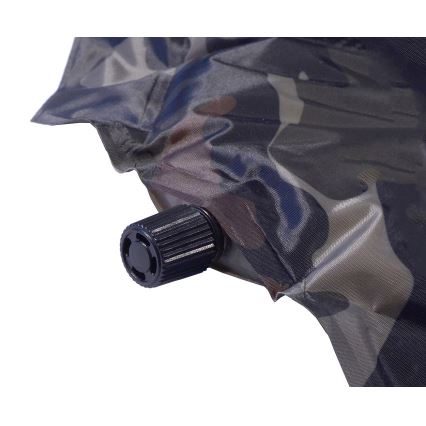 Materassino da campeggio autogonfiabile con cuscino camouflage