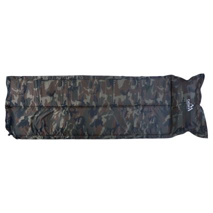 Materassino da campeggio autogonfiabile con cuscino camouflage