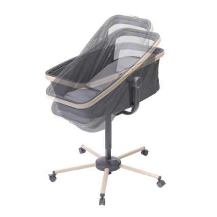 Maxi-Cosi - Cestino per bambini 3in1 ALBA grigio