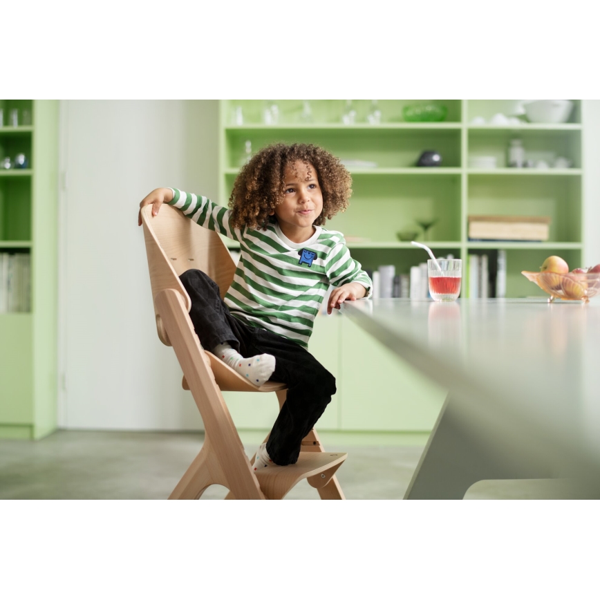 Maxi-Cosi - Chaise haute enfant NESTA beige/hêtre