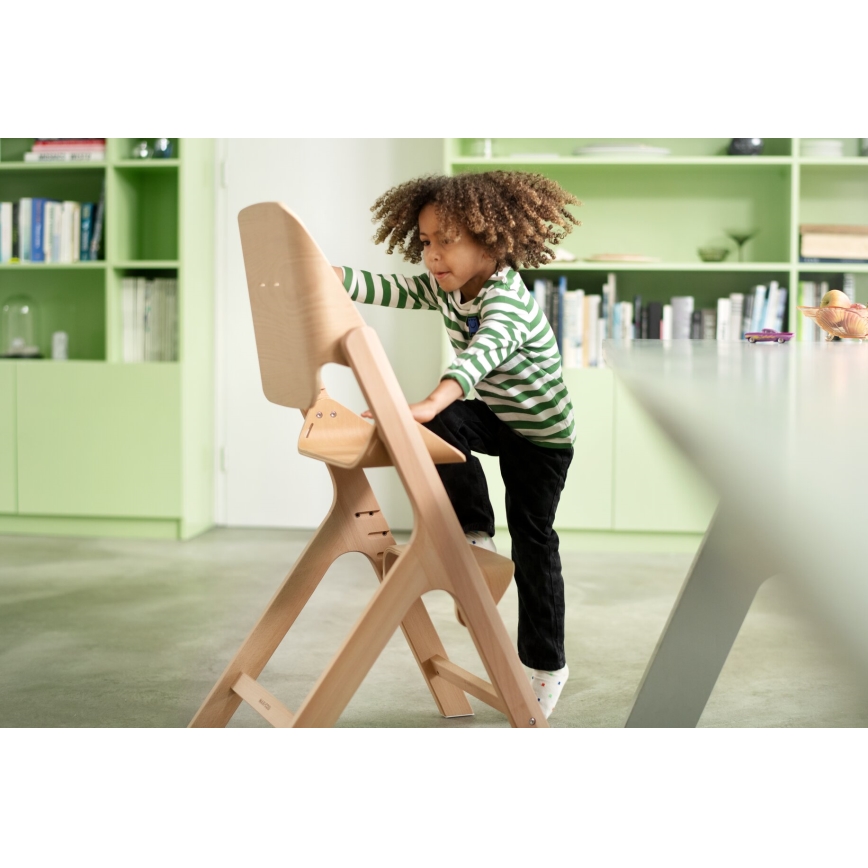 Maxi-Cosi - Chaise haute enfant NESTA beige/hêtre