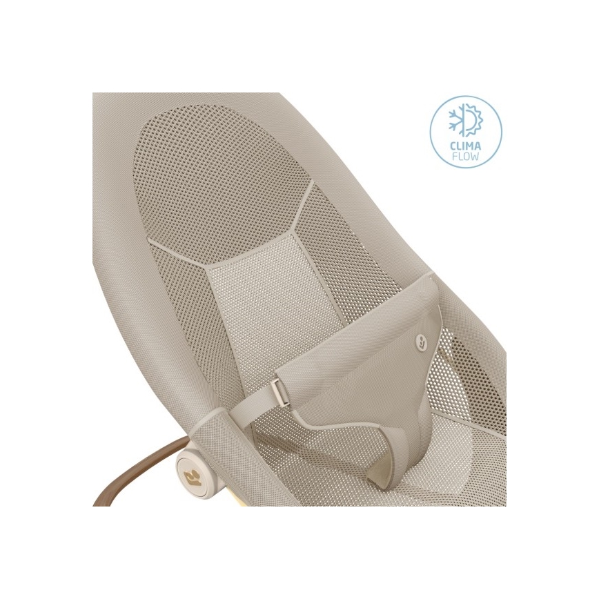 Maxi-Cosi - Dondolo vibrante per bambini DOVE PRO 3xAA beige