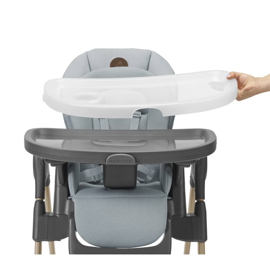 Maxi-Cosi - Sedia da pranzo per bambini 6in1 MINLA grigio/bianco
