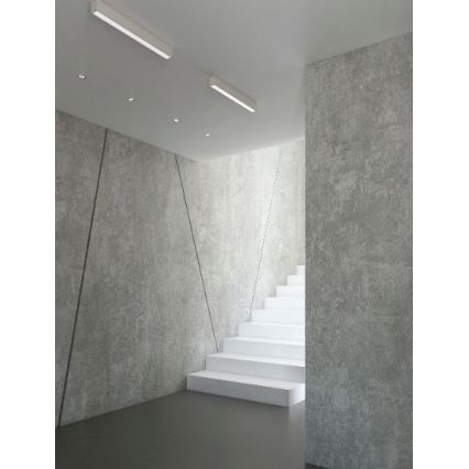 MAXLIGHT C0124D - Dimmbare LED-Deckenleuchte LINEAR LED/18W/230V 57 cm weiß