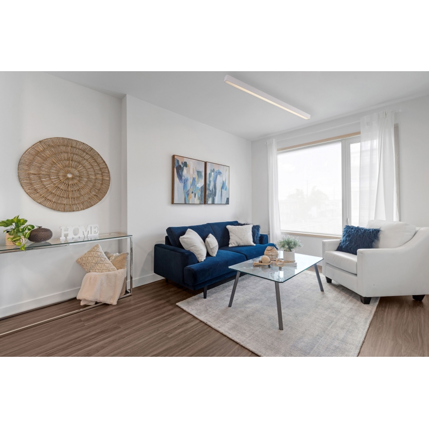 MAXLIGHT C0125D - Dimmbare LED-Deckenleuchte LINEAR LED/36W/230V 113,5 cm weiß