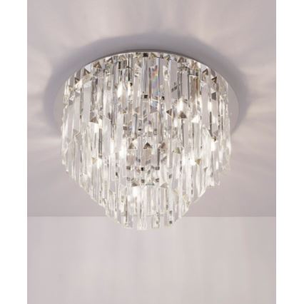 MAXLIGHT C0136 - Deckenleuchte MONACO 9xG9/40W/230V d 42 cm glänzendes Chrom