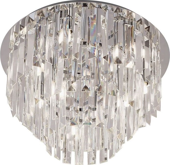 MAXLIGHT C0136 - Deckenleuchte MONACO 9xG9/40W/230V d 42 cm glänzendes Chrom