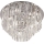 MAXLIGHT C0137 - Plafoniera MONACO 15xG9/40W/230V diametro 60 cm cromo lucido