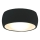 MAXLIGHT C0204 - LED-Deckenleuchte für Badezimmer KODAK LED/8W/230V d 10,8 cm IP44 schwarz
