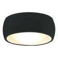 MAXLIGHT C0204 - Plafonnier salle de bain KODAK LED/8W/230V d. 10,8 cm IP44 noir