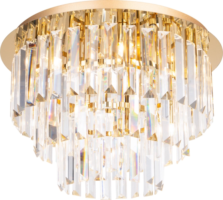 MAXLIGHT C0205 - Deckenleuchte MONACO 9xG9/40W/230V d 42 cm golden