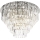 MAXLIGHT C0225 - Plafoniera MONACO 16xG9/40W/230V diametro 80 cm cromo lucido